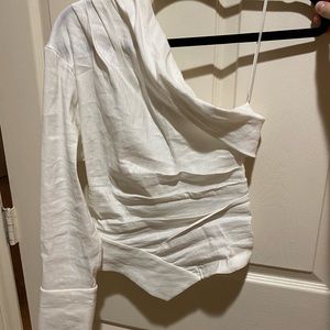 Zara one shoulder top